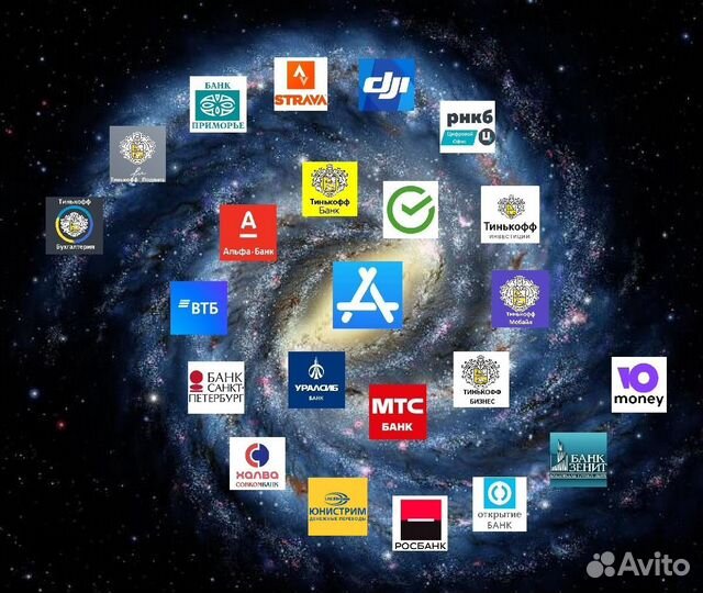 Установка приложений Сбербанк Тинькоф Альфа djiвтб