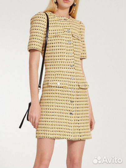 Платье твидовое maje