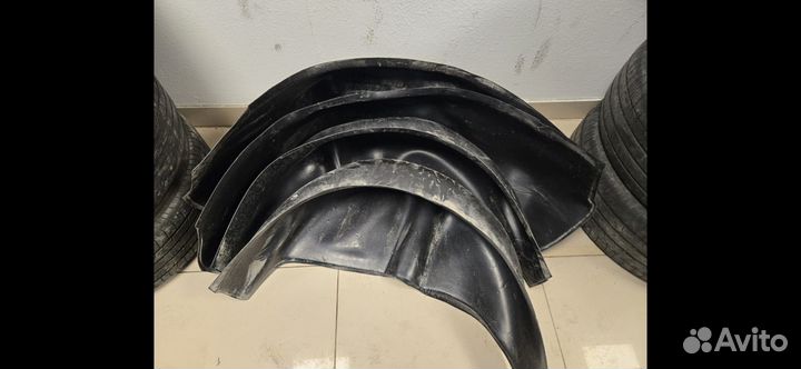 Подкрылки на chevrolet lanos