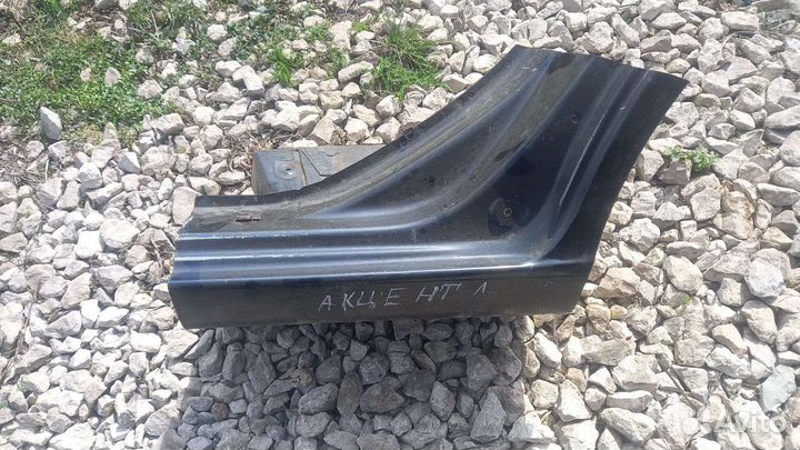 Закат заднего левого крыла Hyundai Accent