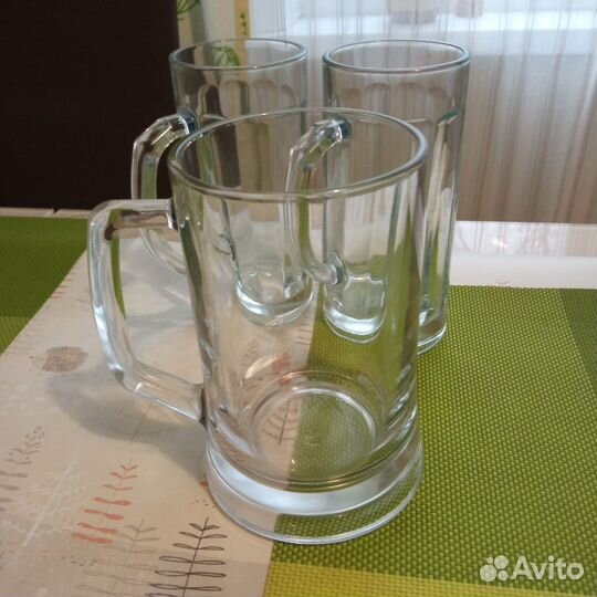 Кружка пивная 3 штуки