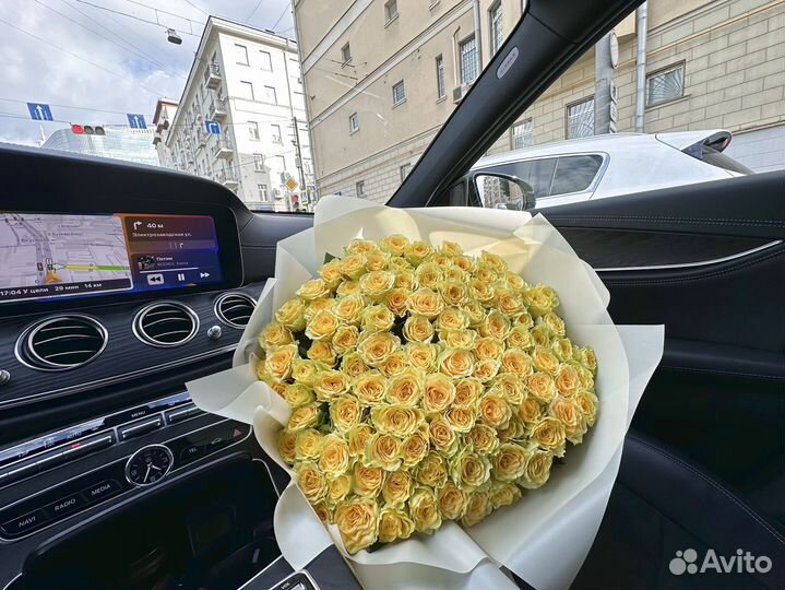 Розы доставка букет роз розы опт 51 роза 101 роза