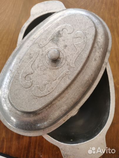 Бронь Утятница чугунная СССР