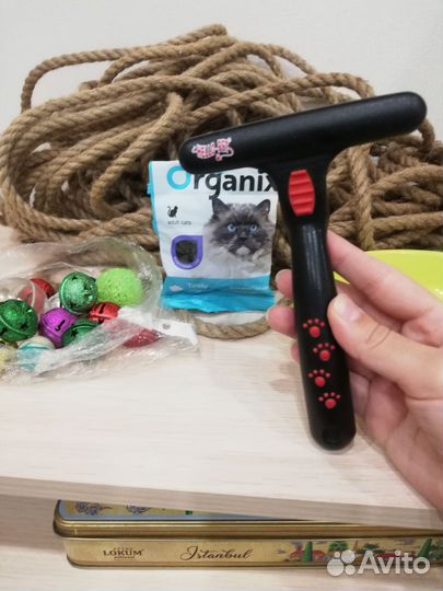 Пуходерка расческа для шерсти