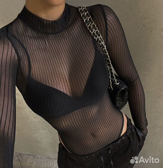 Боди в сетку одежда для high heels strip