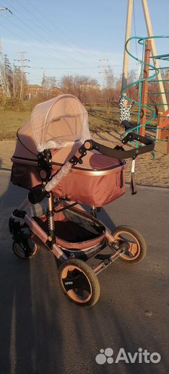Коляска 2 в 1 бу