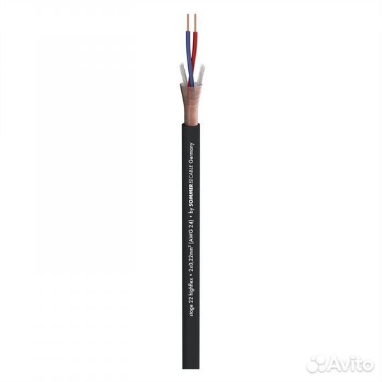 Sommer cable SC-stage 22 highflex BLK кабель