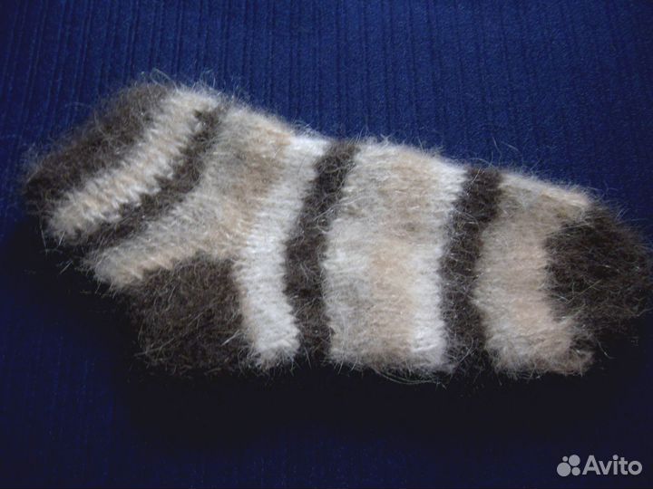 Носки детские из собачьей шерсти