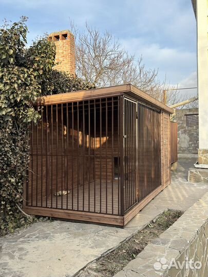 Вольер с зимником для собак