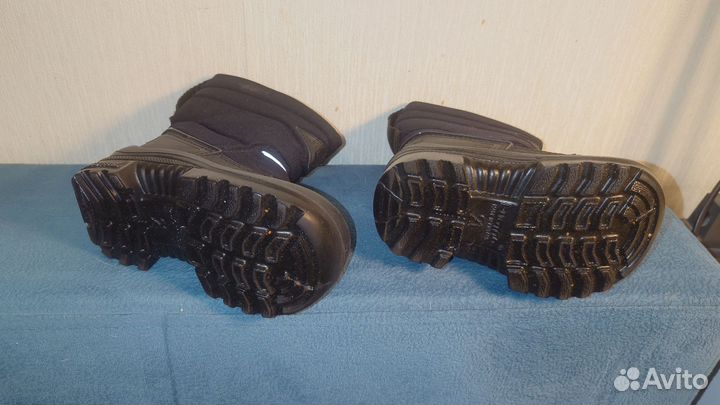 Сапоги зимние детские kuoma размер 21