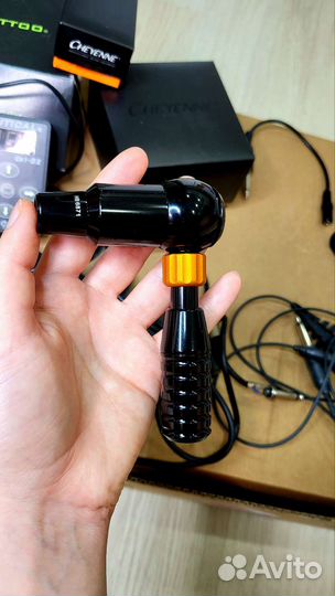 Тату набор-машинка Cheyenne+блок Critical+расходн