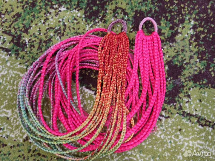 Косички на резинке