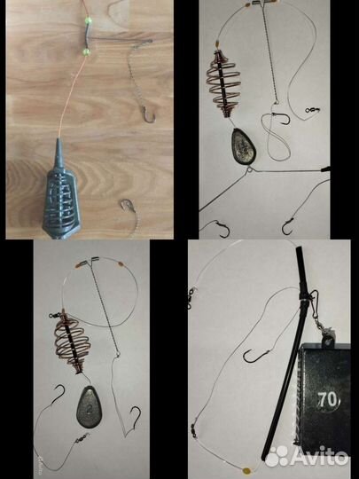 Приманка(оснастка) для разных рыб