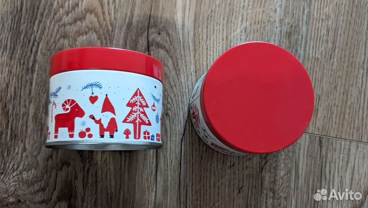 Новогодние банки для хранения IKEA