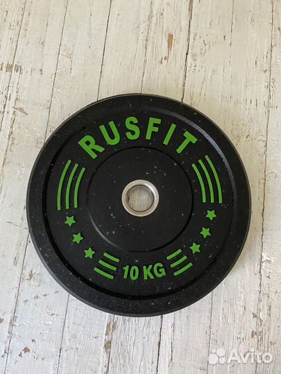 Бамперные диски для штанги (5,10,15,20,25)