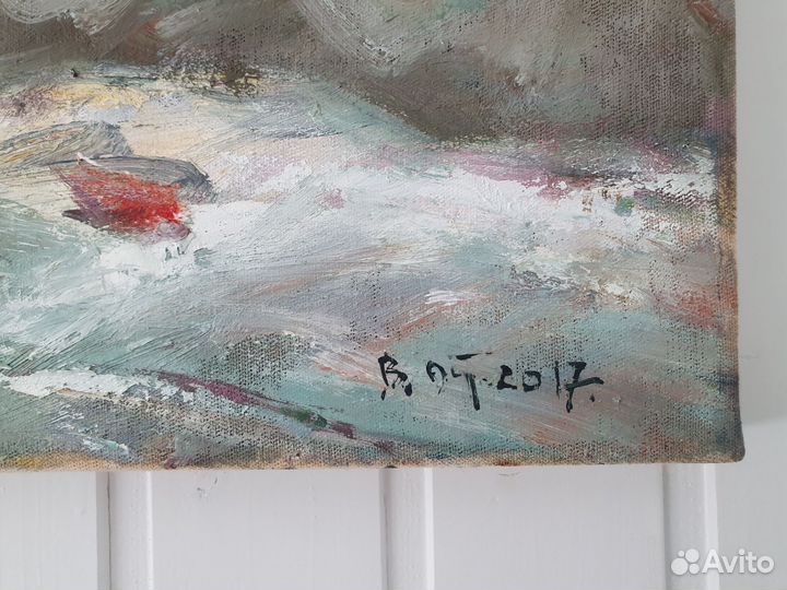 Картина маслом на холсте