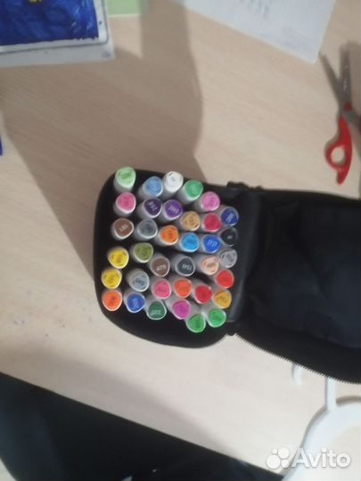 Скетч маркеры devente для рисования фломастеры