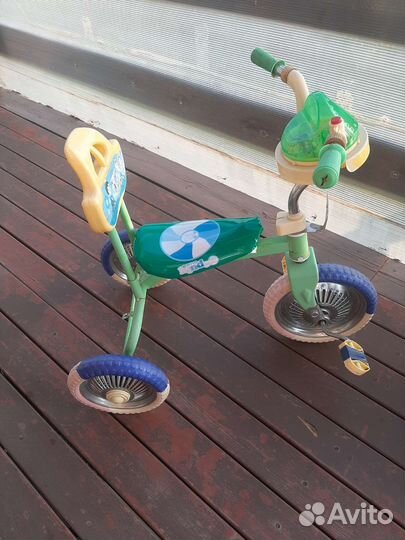 Детский трехколесный велосипед бу