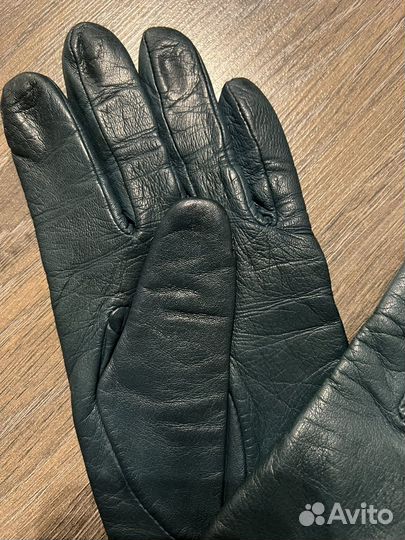 Перчатки женские кожаные 6.5 размер
