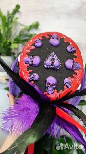 Шляпа цилиндр тематический для вечеринки