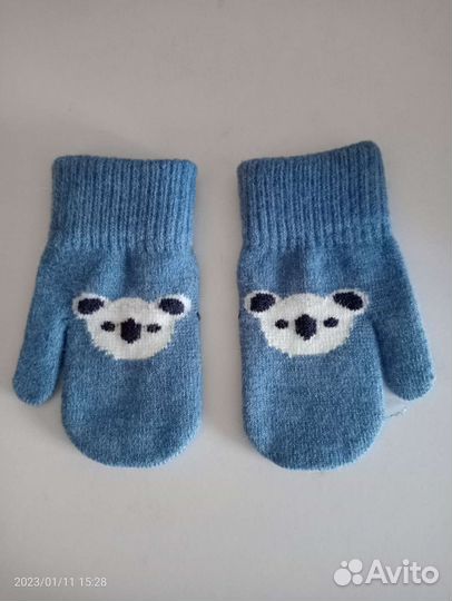 Варежки детские