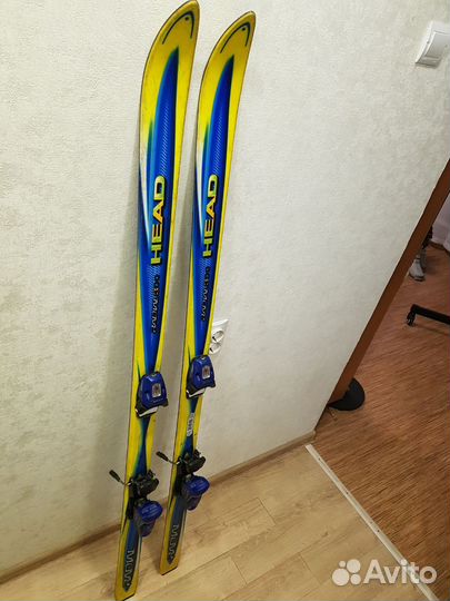 Горные лыжи Head 160 см с ботинками