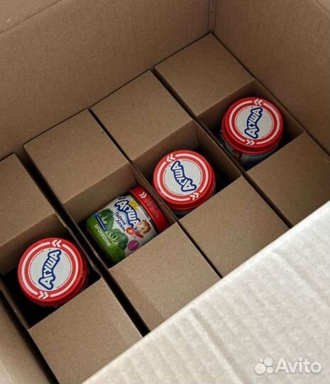 Детское пюре агуша