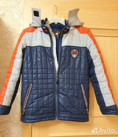 Куртка детская подростковая на мальчика р-р 134см