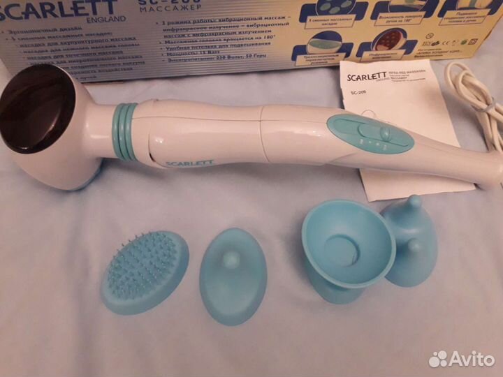 Массажер scarlett универсальный новый