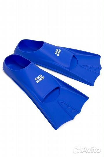 Короткие тренировочные ласты flippers Mad Wave