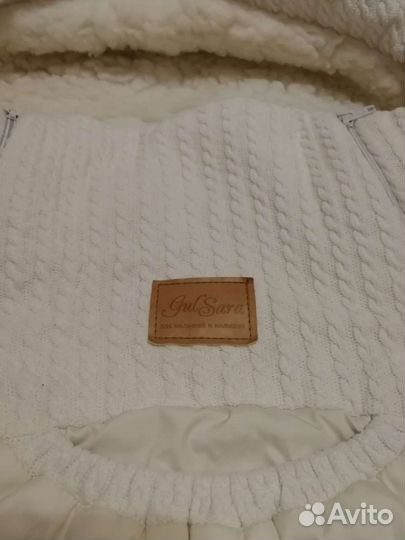 Зимний конверт в коляску