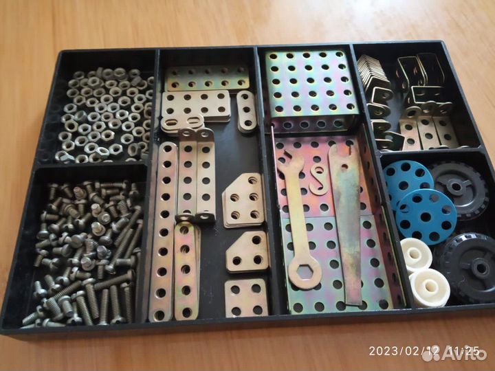 Детский железный конструктор СССР Бронь