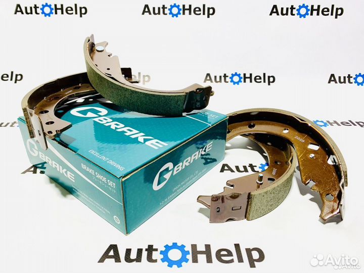 Колодки тормозные барабанные задние G-Brake