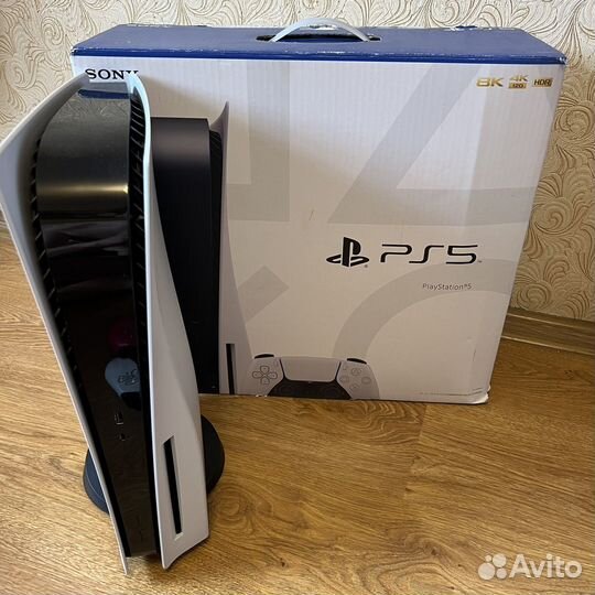 Sony PS5 1тб с дисководом+2 геймпада