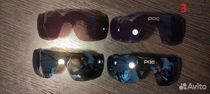 Линзы и запчасти к велоочкам