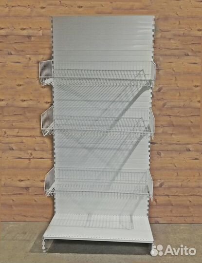 Стеллаж торговый Нордика и Водолей в наличии