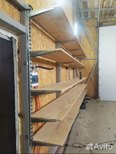 Стеллаж металлический для склада, гаража