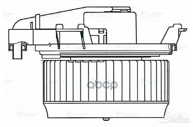 Мотор печки Toyota RAV 4 (06) /RAV 4 (13) /Coro