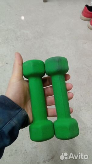 Гантели для фитнеса 1 кг