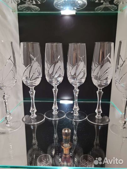 Хрустальные фужеры