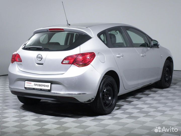 Opel Astra 1.6 МТ, 2014, 55 360 км