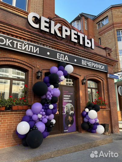 Арки и гирлянды из шаров,Шарики на открытие