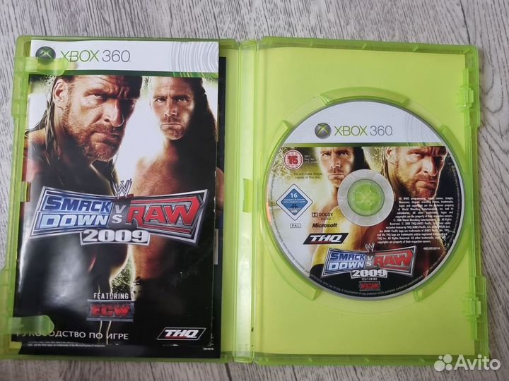 Smack down vs raw 2009 xbox 360