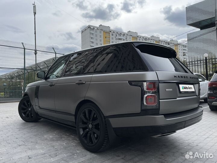 Land Rover Range Rover 4.4 AT, 2020, 119 285 км