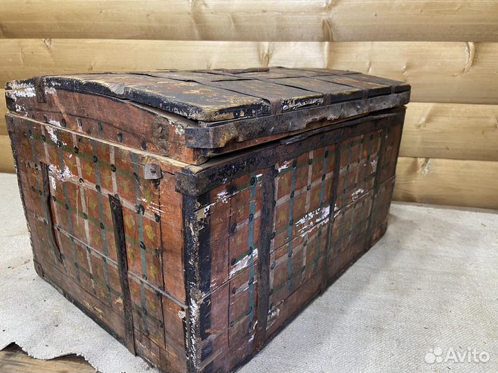 Сундук 10 С Крестиками Расписной