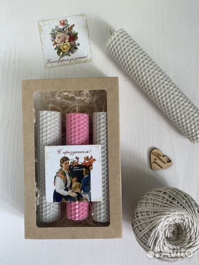 Свечи из вощины