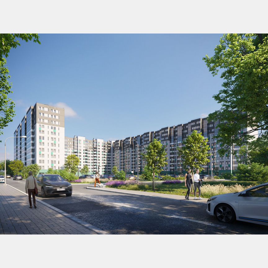 1-к. квартира, 30 м², 6/12 эт.