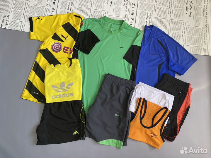 Футболки майки шорты пакетом спортивные 44 46 48