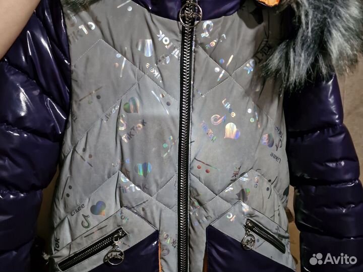 Пальто зимнее