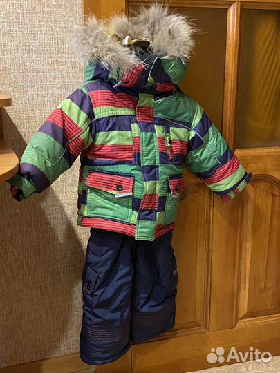 Зимний костюм для мальчика 74 80